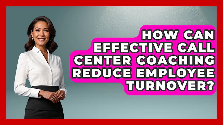 How Can Effective Call Center Coaching Reduce Employee Turnover? | Call Center Pro Strategies News
