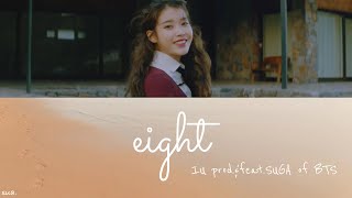 日本語字幕/かなるび【 eight（에잇） 】IU prod.&feat.SUGA of BTS