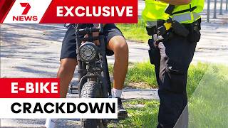 On The Road With Nsw Police During E-Bike Crackdown In Sydneys South 7News