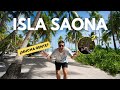 Isla saona cmo es el tour y cunta gente la visita por da