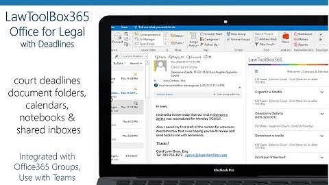 LawToolBox 365 add-in for Office