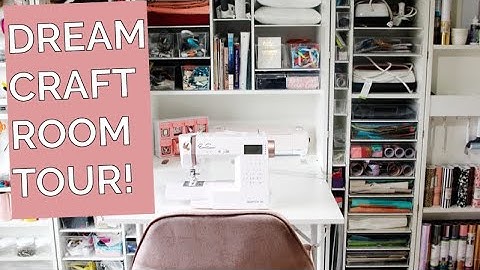 DreamBox Tour - the Original ScrapBox - Ultimate Craft Room Organization - See Kate Sew