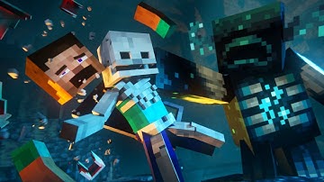 Warden Fight GONE WRONG (Minecraft Animation Bloopers)