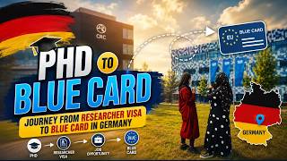 PhD to Blue Card in Germany –Journey Explained |Germany for PhD Students Career & Blue Card Path 🇩🇪