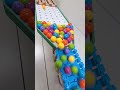 marble Run Race ASMR #113 Wooden Wave Course Colorful Marbles #marblerun #marblerunrace #asmr