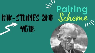 Pak-Studies 2nd Year Pairing Scheme 2022 Punjab Board New
