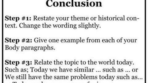 Examples of conclusion paragraphs for argumentative essays