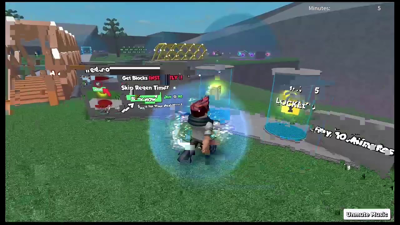 Roblox lucky blocks Battleground - YouTube
