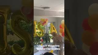 Lisa x V Magazine Behind The Scenes