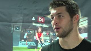 Tim Tebow at D1 Sports Tampa