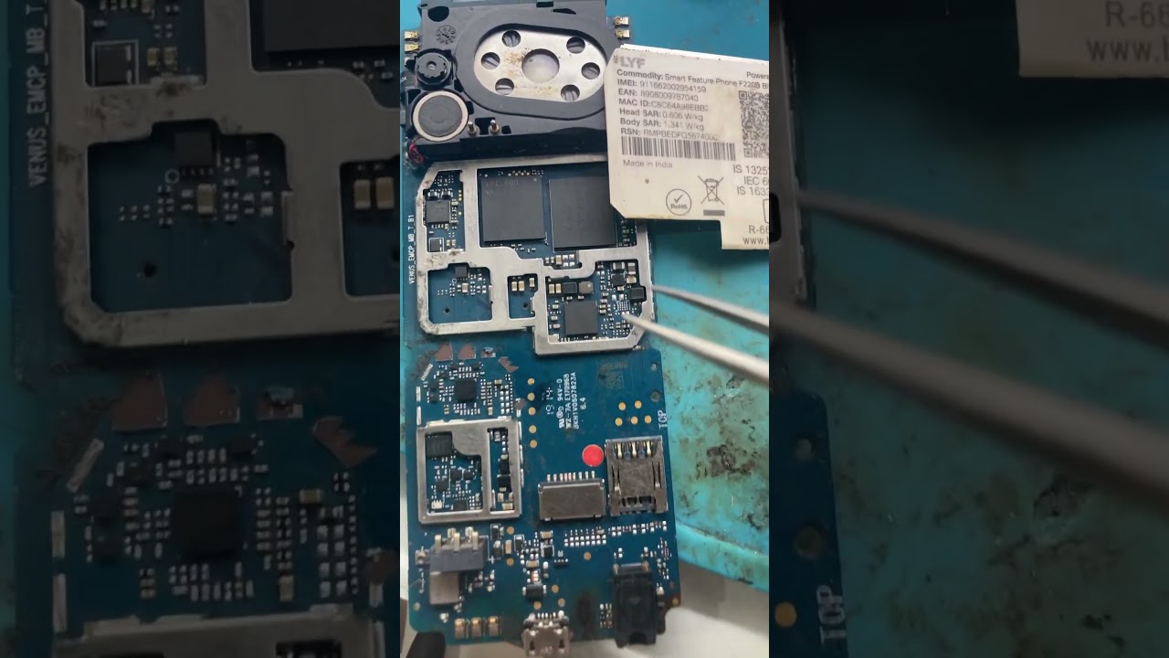 Jio f220b automatically restart on off problem