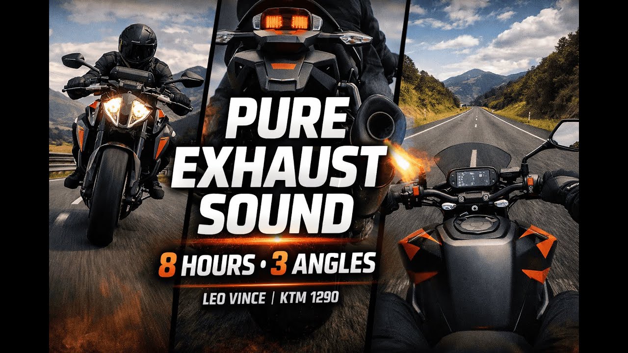 KTM Super Duke 1290R LeoVince Exhaust Ride | 8 Hours | Pure Motorcycle Sound NZ