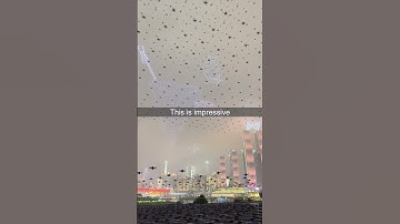 TT107 This is impressive #drones #show