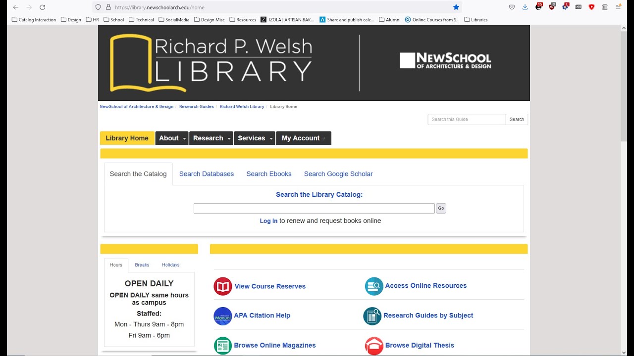 Accessing the Richard P. Welsh Library - YouTube