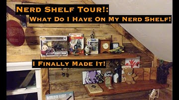 Nerd Shelf Tour: What Do I Have On My Nerd Shelf?!
