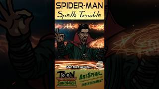 Spider-Man heckles Doctor Strange - TOON SANDWICH #funny #spiderman #doctorstrange #mcu #nowayhome