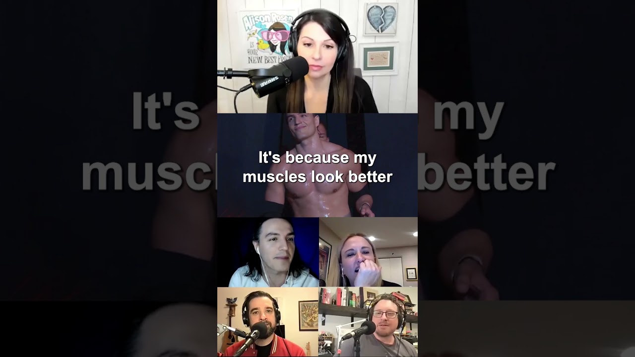 How (And WHY) Do Wrestlers Make Themselves So Shiny?? (And Why Wet Hair?)