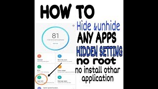 How To Hide Apps InMI phone //no root //No another application install screenshot 2