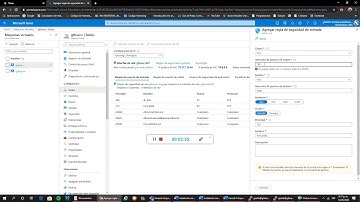 Crear servidor web desde maquina Azure