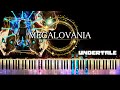 ピアノ採譜 MEGALOVANIA Undertale メガロヴァニア アンダーテール サンズ戦
