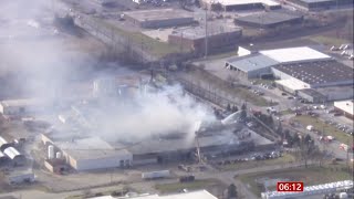 Explosion at a metal plant in Ohio rained down metal and debris (USA)