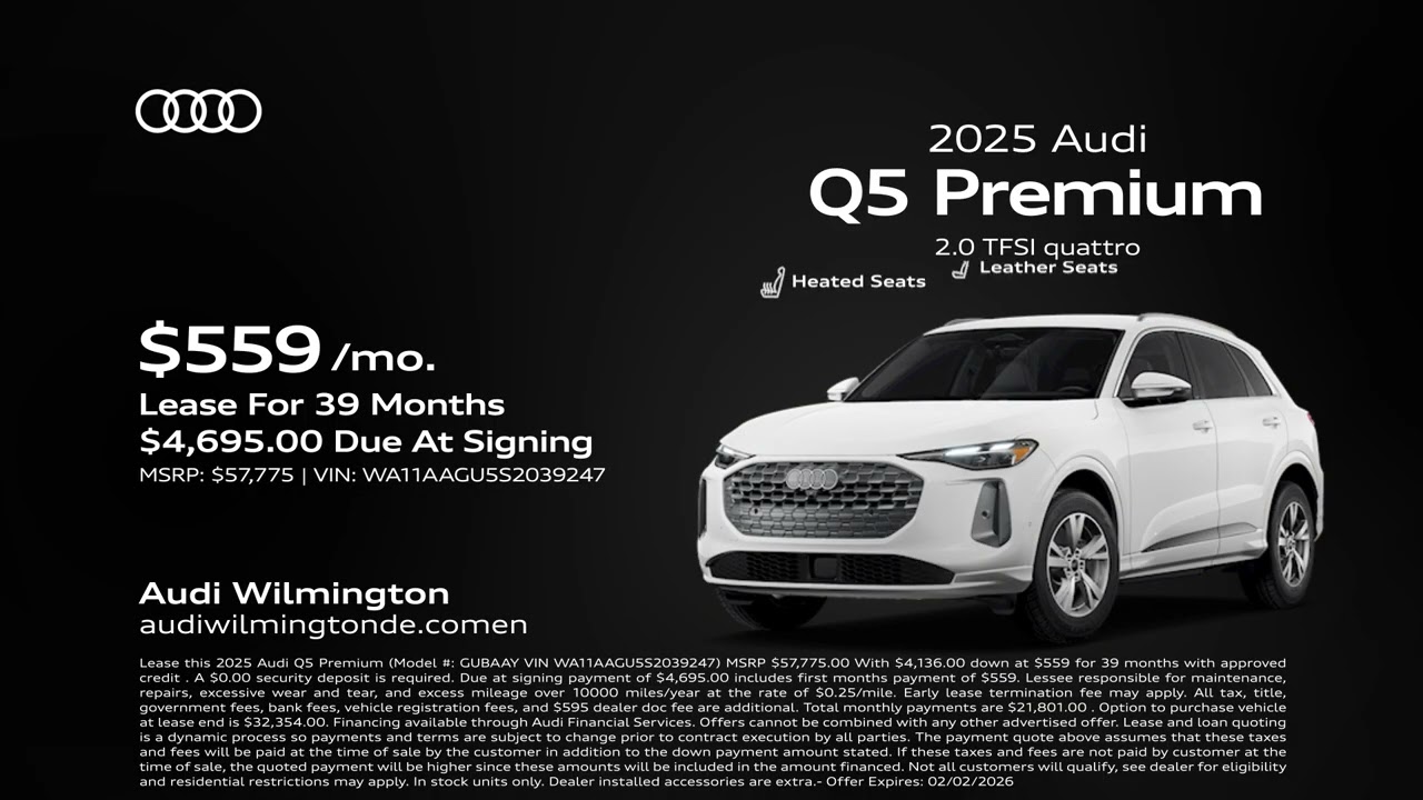 Audi 01/22/2026 6795272