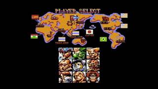 Street Fighter 2 - NES Remade by Fox Cunning!! screenshot 3