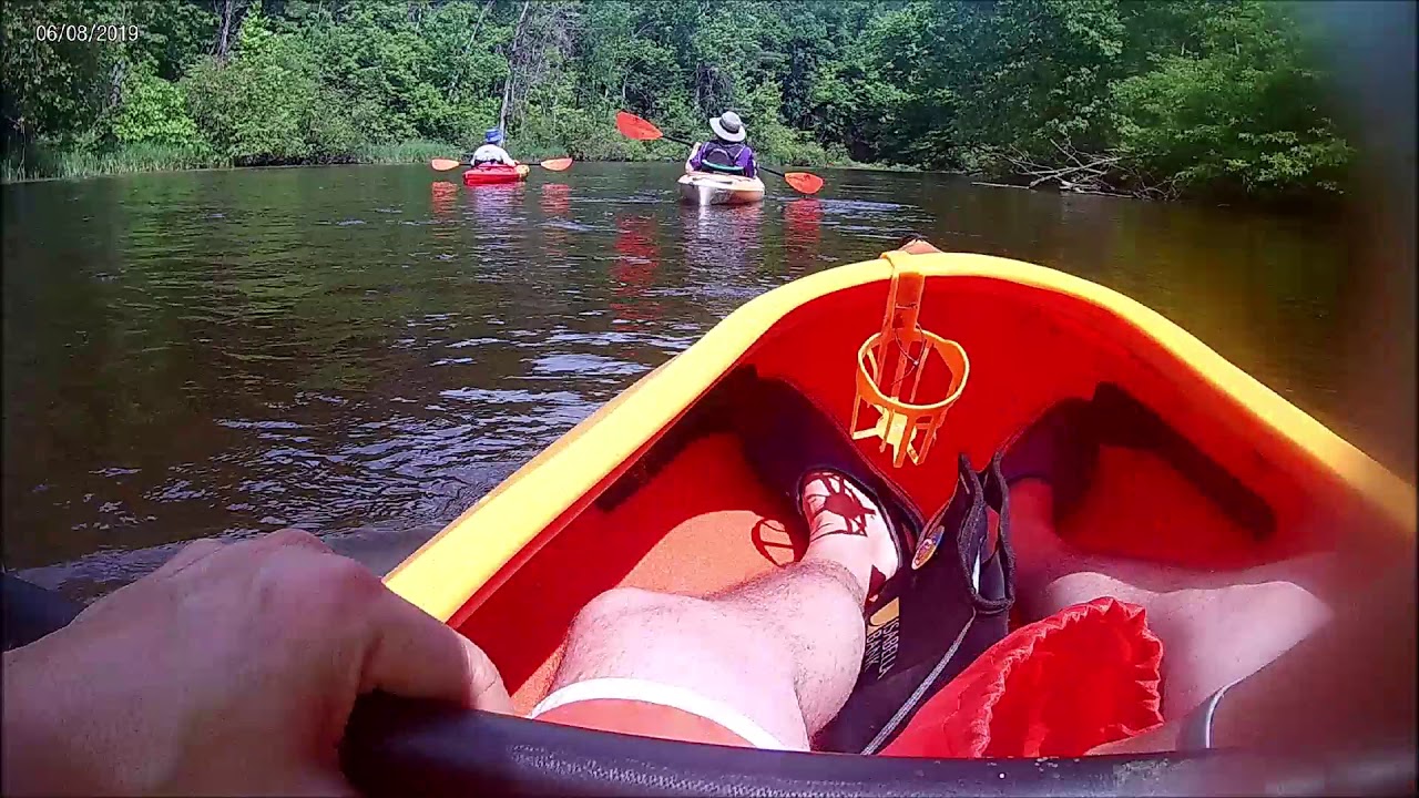 Kayaking the Flat River near Greenville YouTube