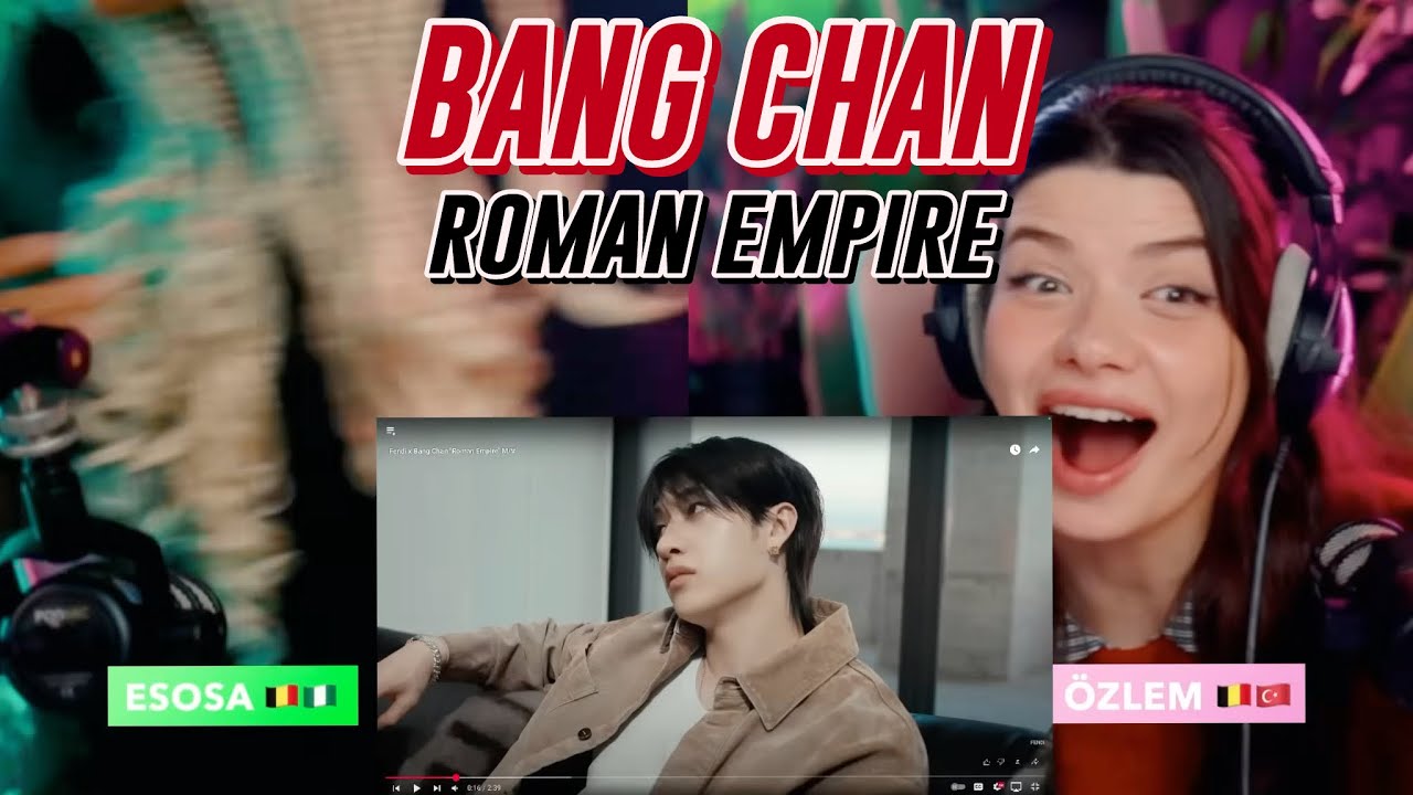 Fendi x Bang Chan "Roman Empire" M/V reaction
