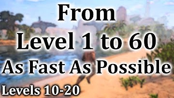 Jumping Through Time! | LEVELING in Conan Exiles FAST | Levels 10-20 |