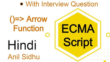 Es6 tutorial in Hindi #6 Arrow function in Details [in javascript]