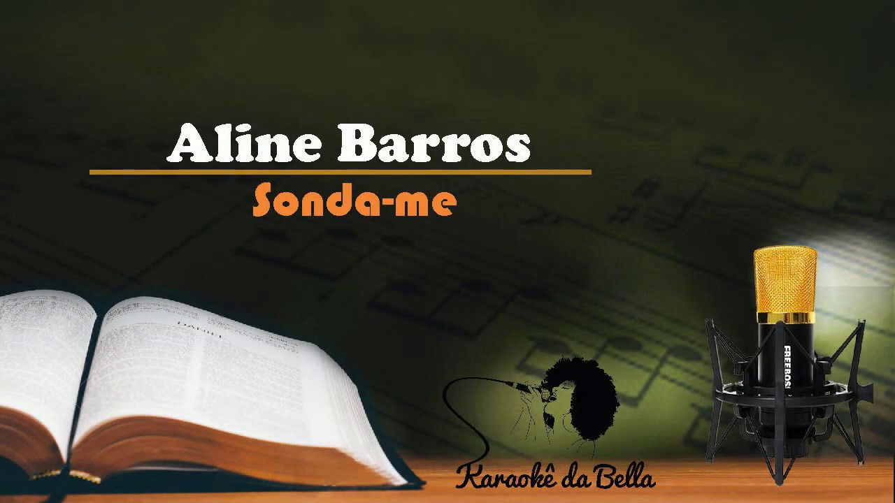 Aline Barros Sondame (Versão Karaokê) YouTube