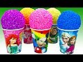 Play Foam Surprise Toys Disney Cars Masha and the bear Buzz Lightyear