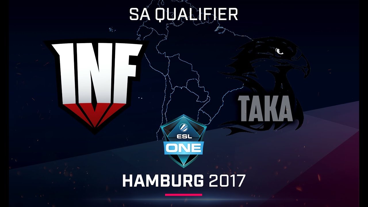 Dota 2 - Infamous vs. Team Taka [Game 1] - Quarterfinal - SA Qualifier - ESL One Hamburg 2017
