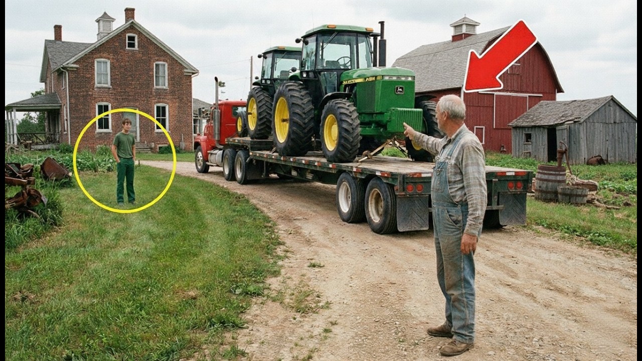 The Son Ordered Two New John Deere’s… BUT His Dad Sent the Truck Back Before Entering the Farm