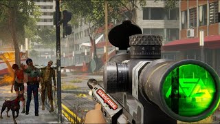 Sniper Zombie 3D MOD Unlimited Money Versi 2.35.0 free on android screenshot 1
