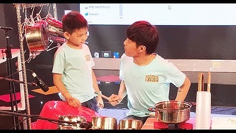 Người Hùng Tí Hon | Gin Tuấn Kiệt "Đại Náo" Gian Bếp Cùng Tay Trống 7 tuổi Hiếu Thiên