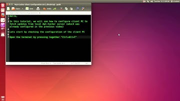 Apt Cacher Client Final