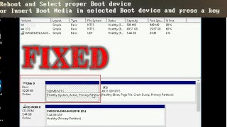 repair windows boot partition | includes files and partitioning