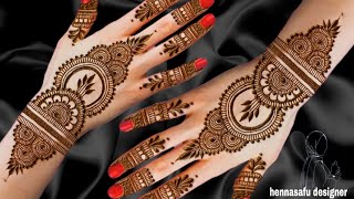 Latest BackHand Mehndi Designs/ Arabic Mehndi Design 2024/Simple Mehndi ka Design