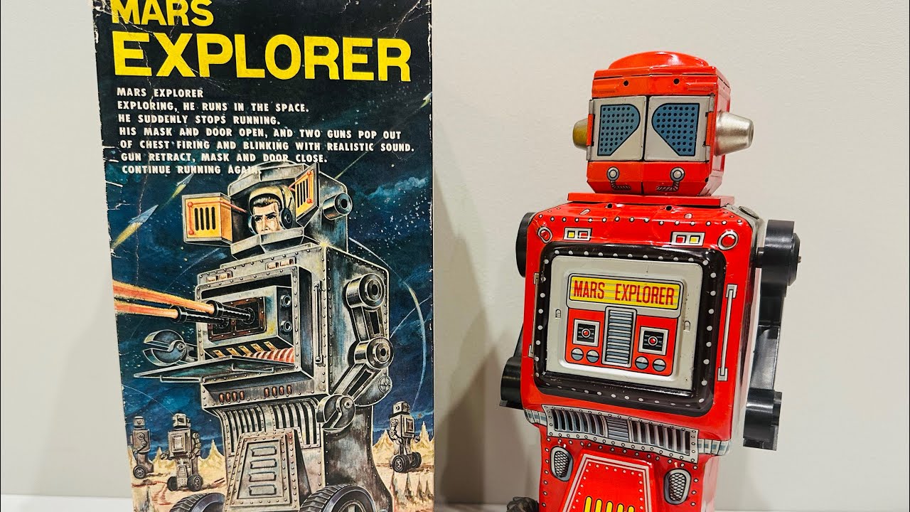 The Red Mars Explorer is an extraordinary cyborg 