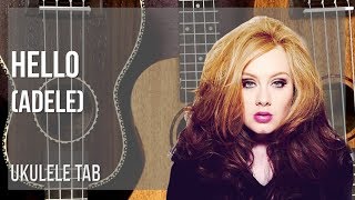 Ukulele Tab: How to play Hello by Adele