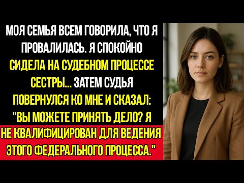 Семья Сказала, Что Я Провалилась — А Потом Судья Попросила Меня Саму Сесть На Скамью
