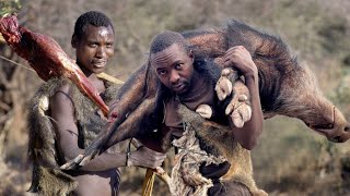 The Hadza Made it Again With The BUSH PIG.Hadzabe Bushmen A morning hunt with the hadza