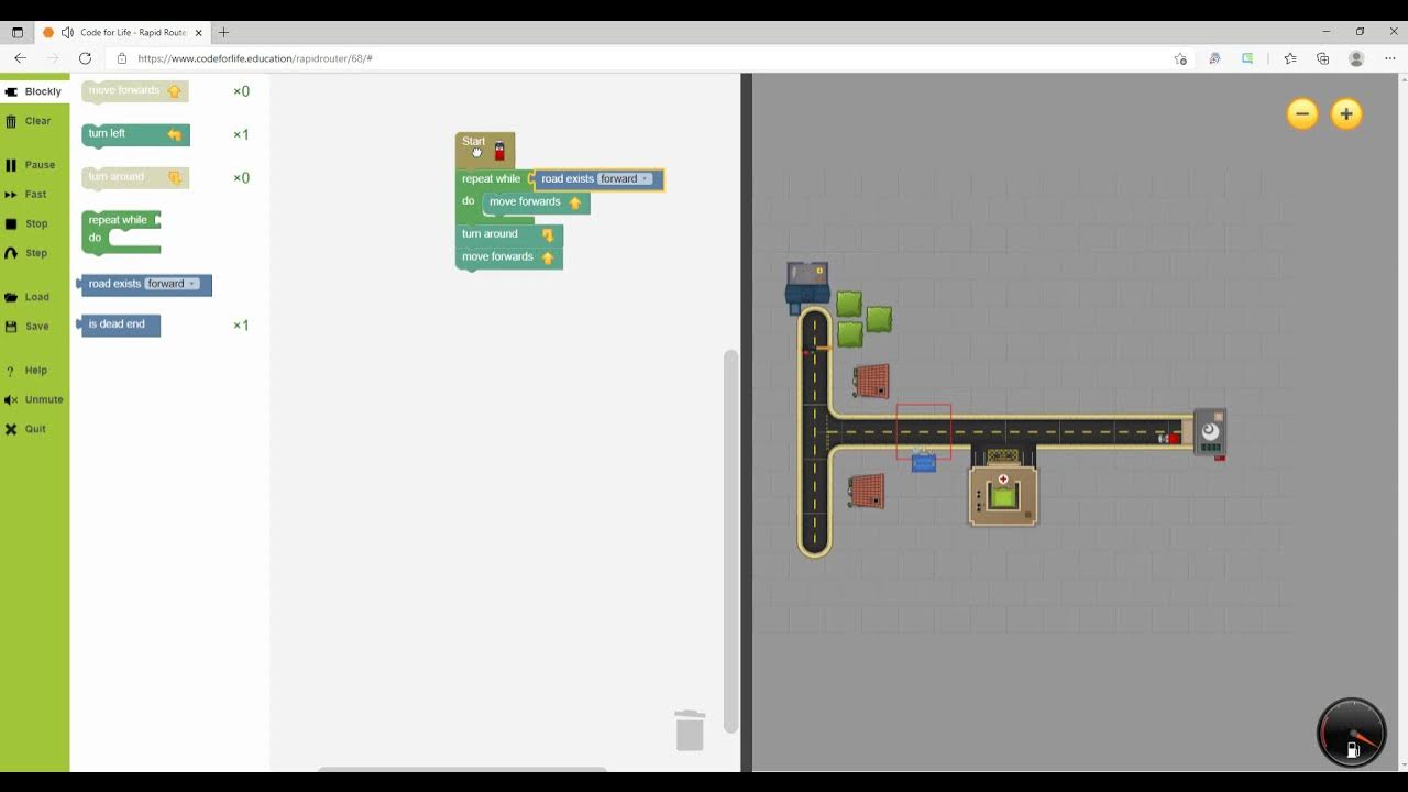 Level 68 69 blockly brain teasers basic programming in tamil stage