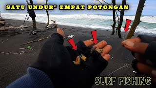 how to put a sea retreat bait for sand fishing‼️so that it doesn't come off easily when thrown‼️