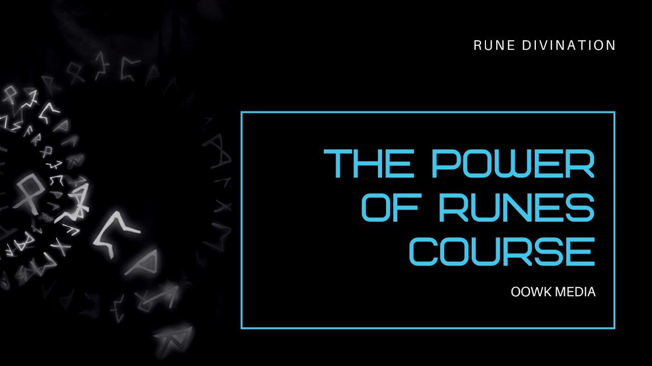 The Power of Runes Course | Rune Divination | Lesson 2 - YouTube
