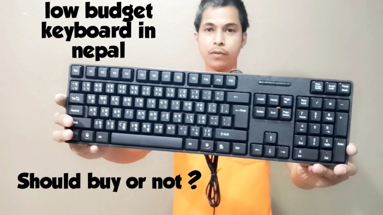 Most used low budget keyboard in nepalkeyboard under rs.500 YouTube