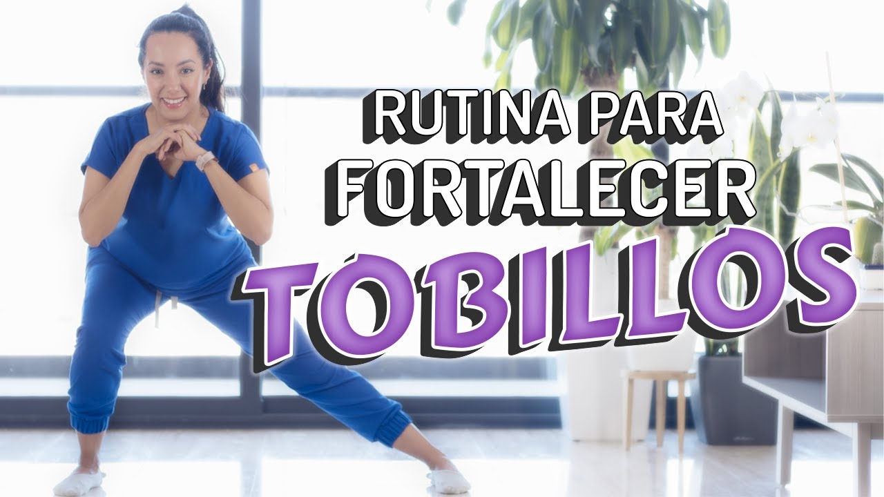 Ejercicios para Movilidad y FORTALECER los TOBILLOS para adultos mayores