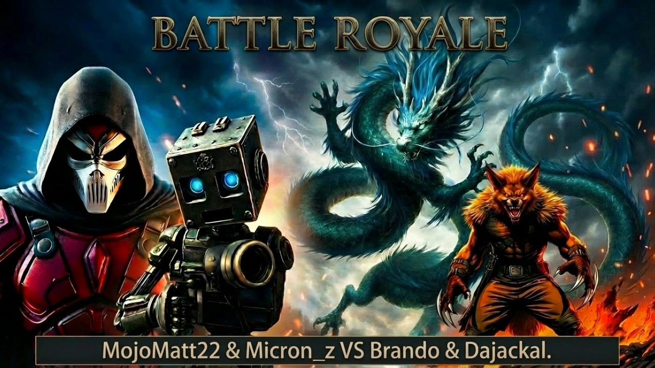 C&C Red Alert Tournament (MojoMatt22 & Micron_z (Robot) v Brando & Dajackal)